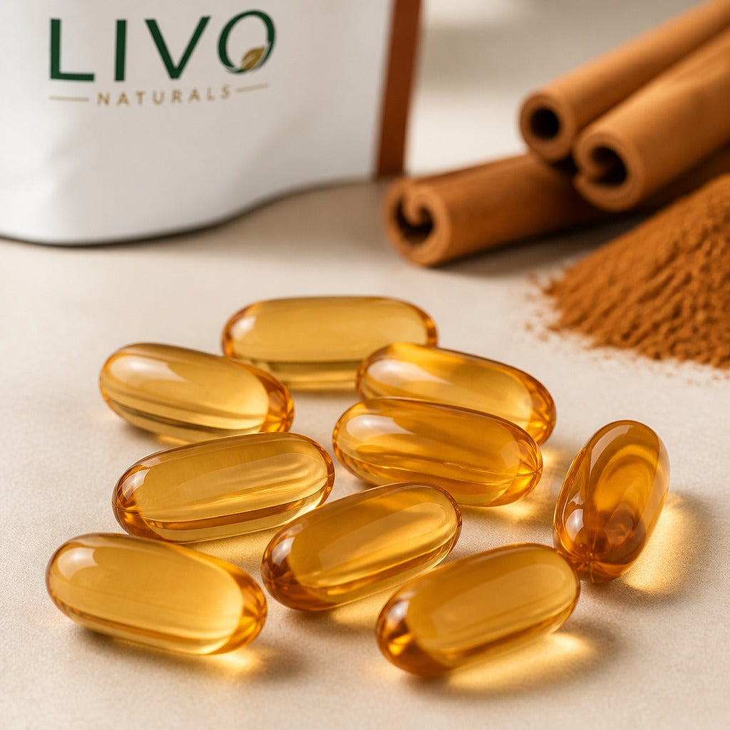 Ceylon Cinnamon 7200mg Equivalent with MCT Oil