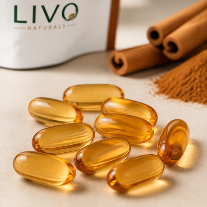 Ceylon Cinnamon 7200mg Equivalent with MCT Oil