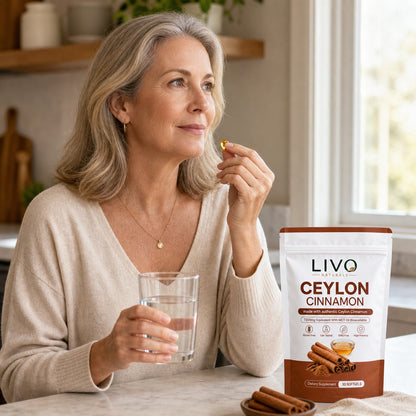 Ceylon Cinnamon 7200mg Equivalent with MCT Oil